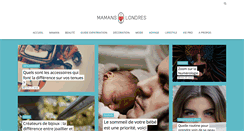 Desktop Screenshot of mamansalondres.com